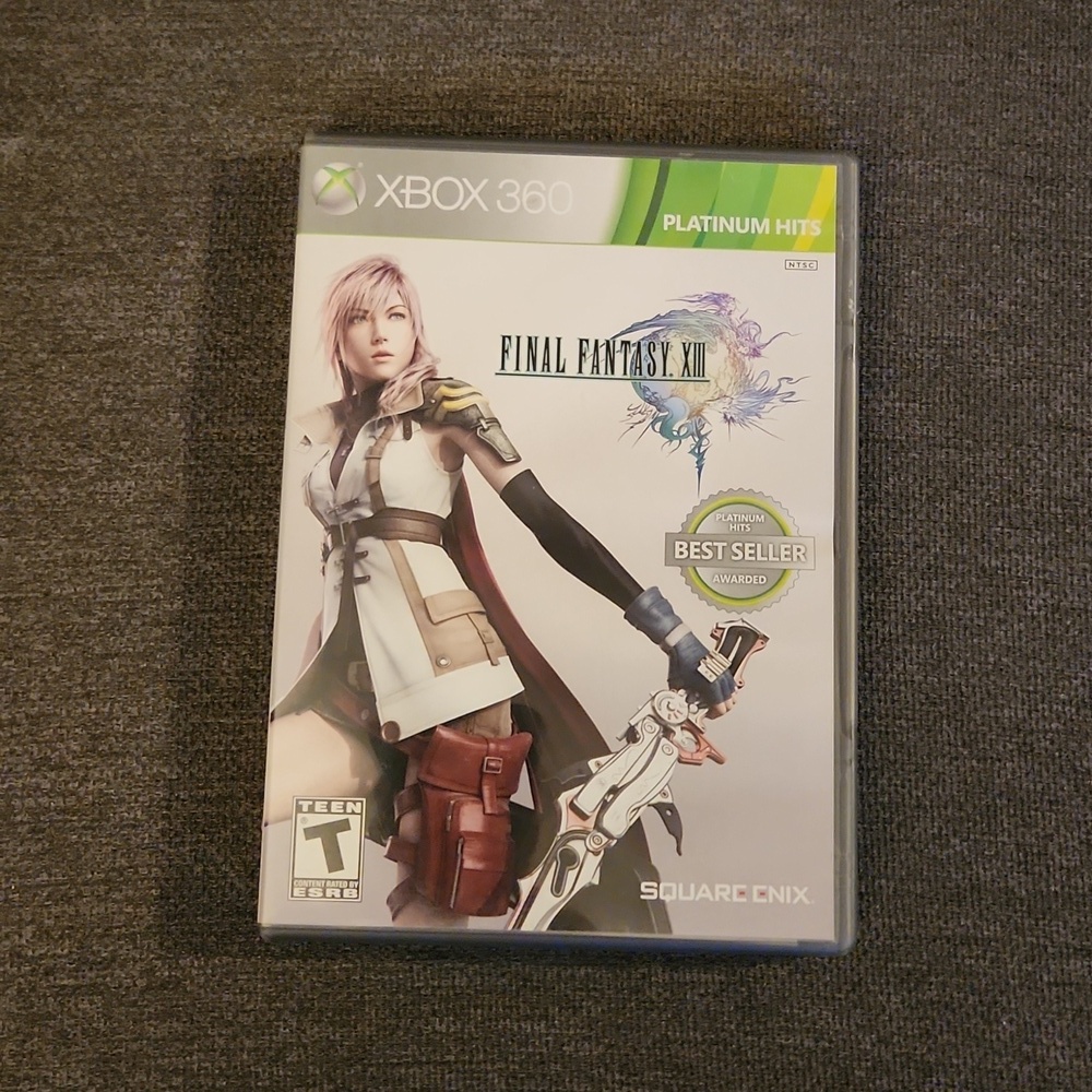 Xbox 360 Final Fantasy XIII 8 Eight Video Game Complete Tested